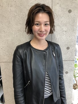 ア セカンド 清藤美容室第弐號(a sekand) 大人ショートボブスタイル☆
