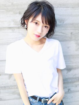 バース(BIRTH) 天神【BIRTH】ショートボブ×ニュアンスパーマ 2