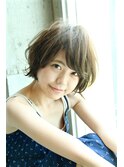 小顔効果抜群☆ふんわりミニマムボブ【八戸田向】