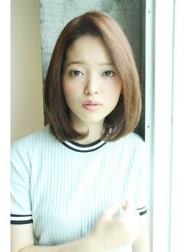 フォルテ 表参道店(FORTE) 【FORTE 表参道店】お手入れ簡単☆うるつやワンカールミディ