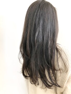 リアン(Lian) 【パーマ】黒髪ロングにデジパースタイル