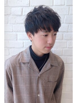 モリオフロムロンドン 松戸店(Morio from London) 【松戸 駅近】クセ毛風束感マッシュショート