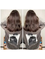 サロン クィ ベルジョーネ(SALON QUI BELLGIONE) ダークアッシュ×インナーカラーミルクティー