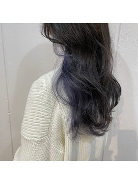 ロロネー 梅田(Lolonois) 【Lolonois梅田】アッシュグレー×ラベンダー☆（岡崎美咲）