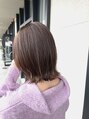 ヘアプラスニリンソウ(hair+) ヘアカラーの色持ちの評判◎長くキレイな色を楽しめます!