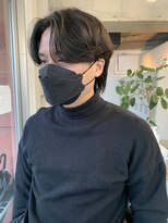 バイフィフス 原宿/表参道(by fifth)&nbsp;◇センターパート ニュアンスパーマ 韓国ヘア