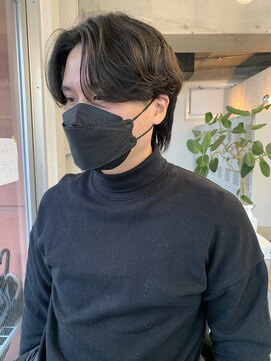 バイフィフス 原宿/表参道(by fifth) ◇センターパート ニュアンスパーマ 韓国ヘア