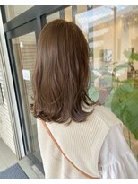 ラックバイアコースティック(lac by ACOUSTIC) 切りっぱなしセミロング