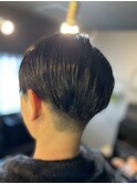 モードなヘアー。20代/30代/スーツ/リクルート/大学生/韓国