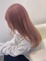 ベレーザ 渋谷(BELEZA)&nbsp;3453ベールピンクタイトストレートボルドーピンクベージュ