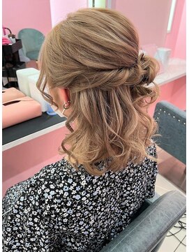シーズン 大阪(SEASON) 【ヘアセット】ハーフアップ/結婚式/梅田