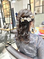 フェリア 渋谷(Feria)&nbsp;【お客様スナップ♪】ハーフアップ♪