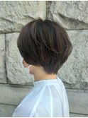 丸みショート/ショートカット/ショートヘア/20代/30代/40代