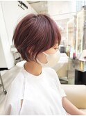 大人可愛い20代30代40代50代丸み田嶋ショートD