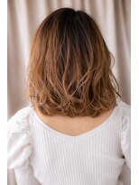 カバーヘア ブリス 上尾西口店(COVER HAIR bliss)&nbsp;外国人風カーキベージュフレンチカジュアルY上尾10代20代30代