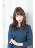 イメチェン/似合わせカット/フルバング/レッドブラウン/幡ヶ谷
