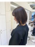 透明感カラー　透け感カラー　上品カラー　表参道美容室