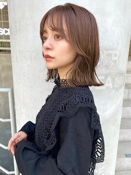 ヒート バイ アンカットラウンジ 渋谷(HEAT by UNCUT&LOUNGE) 外ハネボブ/秋カラー/くびれボブ/切りっぱなしボブ［渋谷］