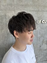デフカッヅ 北千住(DEF CUTZ) シャドーパーマ
