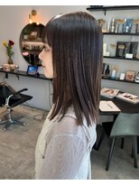 エスデザイン(es design) アッシュグレージュ×カラーin髪質改善トリートメント