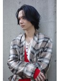 ボブウルフ　メンズボブ　メンズロング