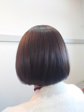 グレージュカラーボブ　12月