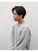 笑顔溢れるハンサムショート/ツーブロック/メンズカット