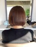 《うるおい補充》白髪染めカラー＋カット＋トリートメント￥15000→￥11000