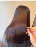 髪質改善ストレート