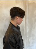 センターパート ニュアンスパーマ 池袋パーマ
