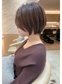 □ ウェーブミディアム似合わせカットメルティカラーショート/