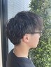 【メンズ限定☆】　メンズカット＋シェービング（眉毛カット付） ￥6,600