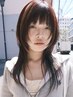 【梅雨時期限定】髪質改善/カット+酸性アイロンストレート+トリートメントS