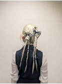 結婚式やイベントでのヘアアレンジ 宮の沢美容室