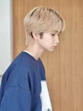 ジョエミバイアンアミ(joemi by Un ami) 韓流センターパート 前下がりセンターパート メンズマッシュ