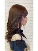 ブルーシルバーアッシュブルージュ透明感グラデーションカラー