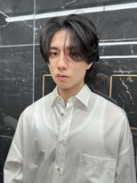サイン メンズ 表参道(SIGN men's) フェザーパーマダウンパーマニュアンスパーマセンターパート