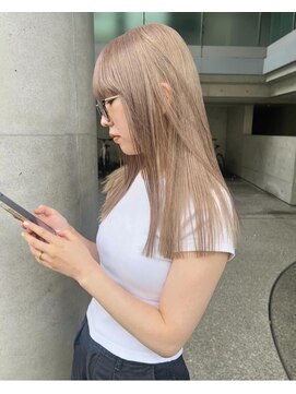 ローウェ 三軒茶屋(Louwe) 三軒茶屋/System/イルミナ/ブリーチ/インナー/韓国/髪質改善