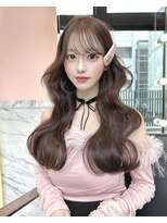 ルイ(LOUIS)&nbsp;【LOUIS】ブリーチなしで叶えるミルクティーベージュ