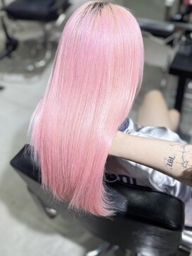 ゲームバイアランスミシー 心斎橋(GAME by Alan Smithee) 【Nagi】ライトピンク/艶髪ハイトーン