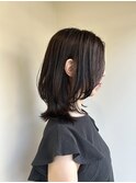アッシュブラウン×ミディアムレイヤー