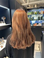 トニーアンドガイ 青山店(TONI & GUY)&nbsp;【川原】オレンジベージュダブルカラー【ブリーチ】