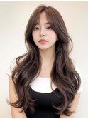 #韓国風レイヤーカット