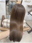 ・ブラウンベージュ×ケラブロ髪質改善トリートメント