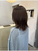 似合わせカット＋透明感カラー