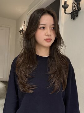 バロック(BAROQUE) ロングレイヤー/アッシュブラウン