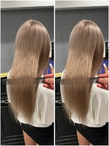 ローリン(Rolling)&nbsp;【KOBA】 20代/レイヤーカット/ミルクティーグレージュ/天神大名