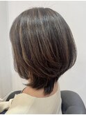 富士見ヶ丘ミニボブレイヤーボブウルフカットショートヘア30代