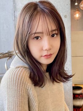 アンドレイ 表参道(andrey) 黒髪カタログ/クラゲヘアー/オリーブグレー/表参道