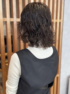 ニュアンスパーマ　　五十嵐